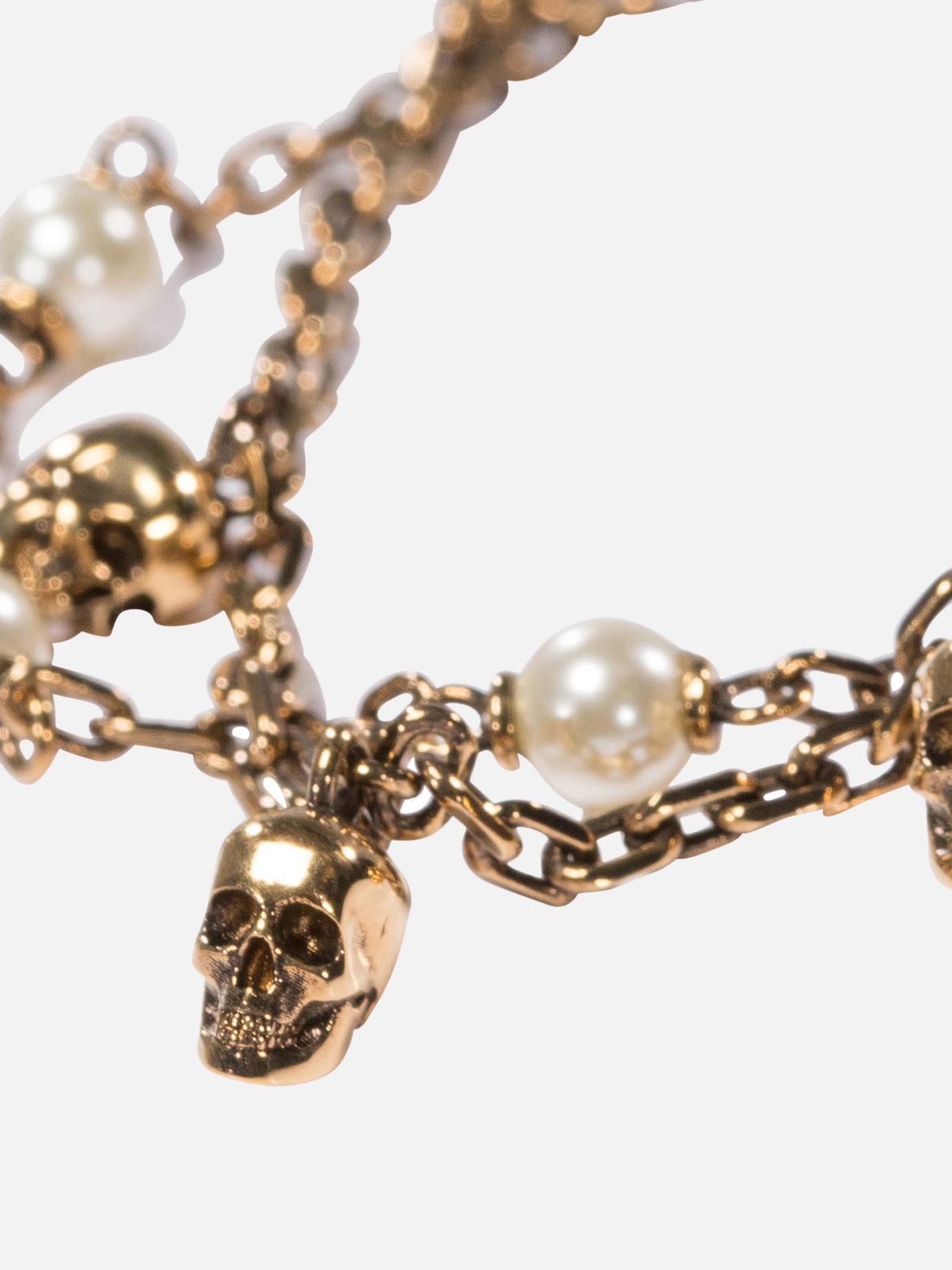 "Skull Pearl" bracelet