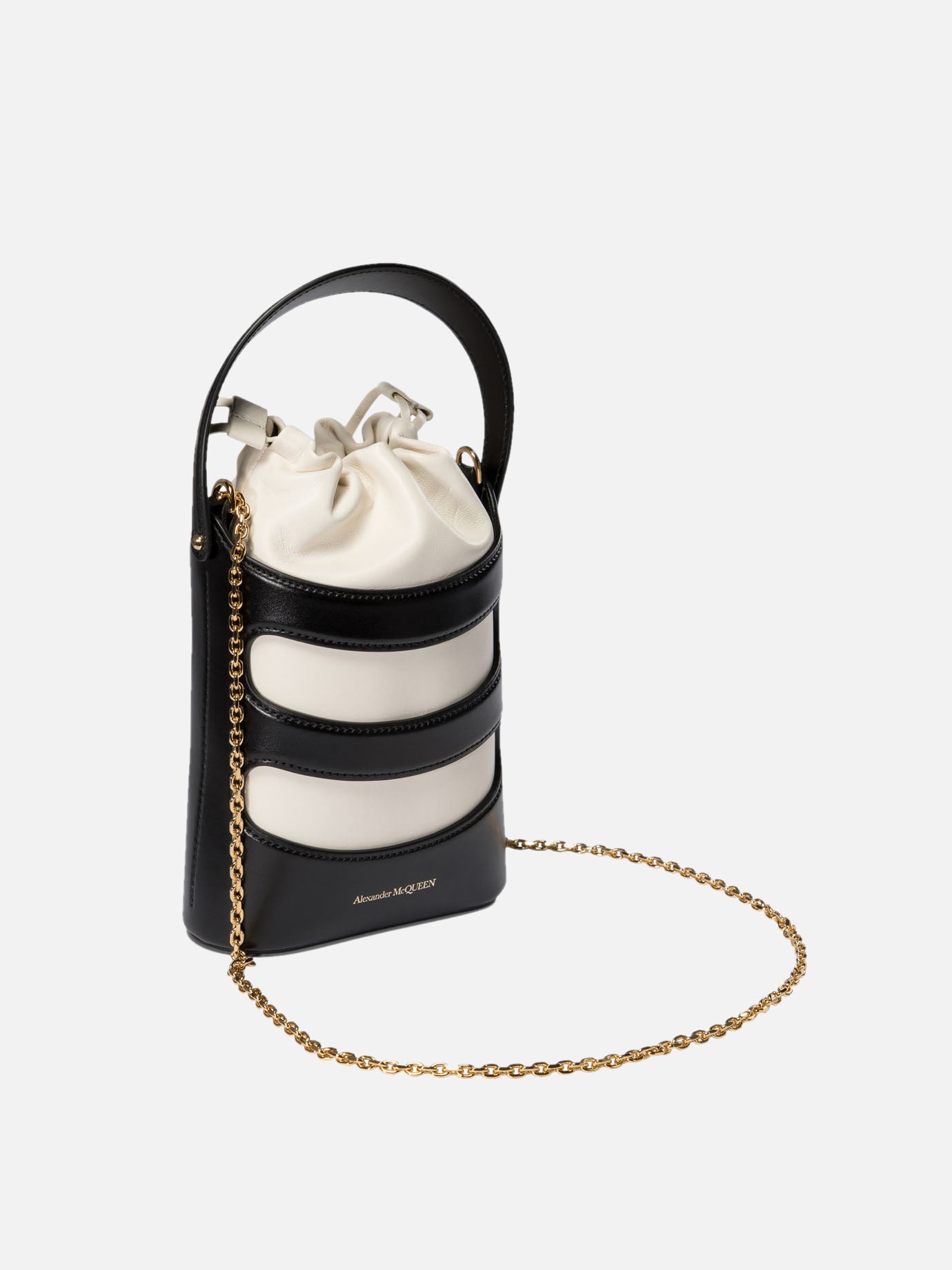 "The Rise Mini" bucket bag