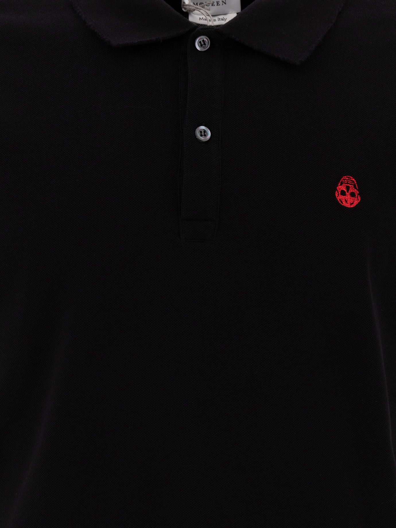 "Inverted Skull" polo shirt