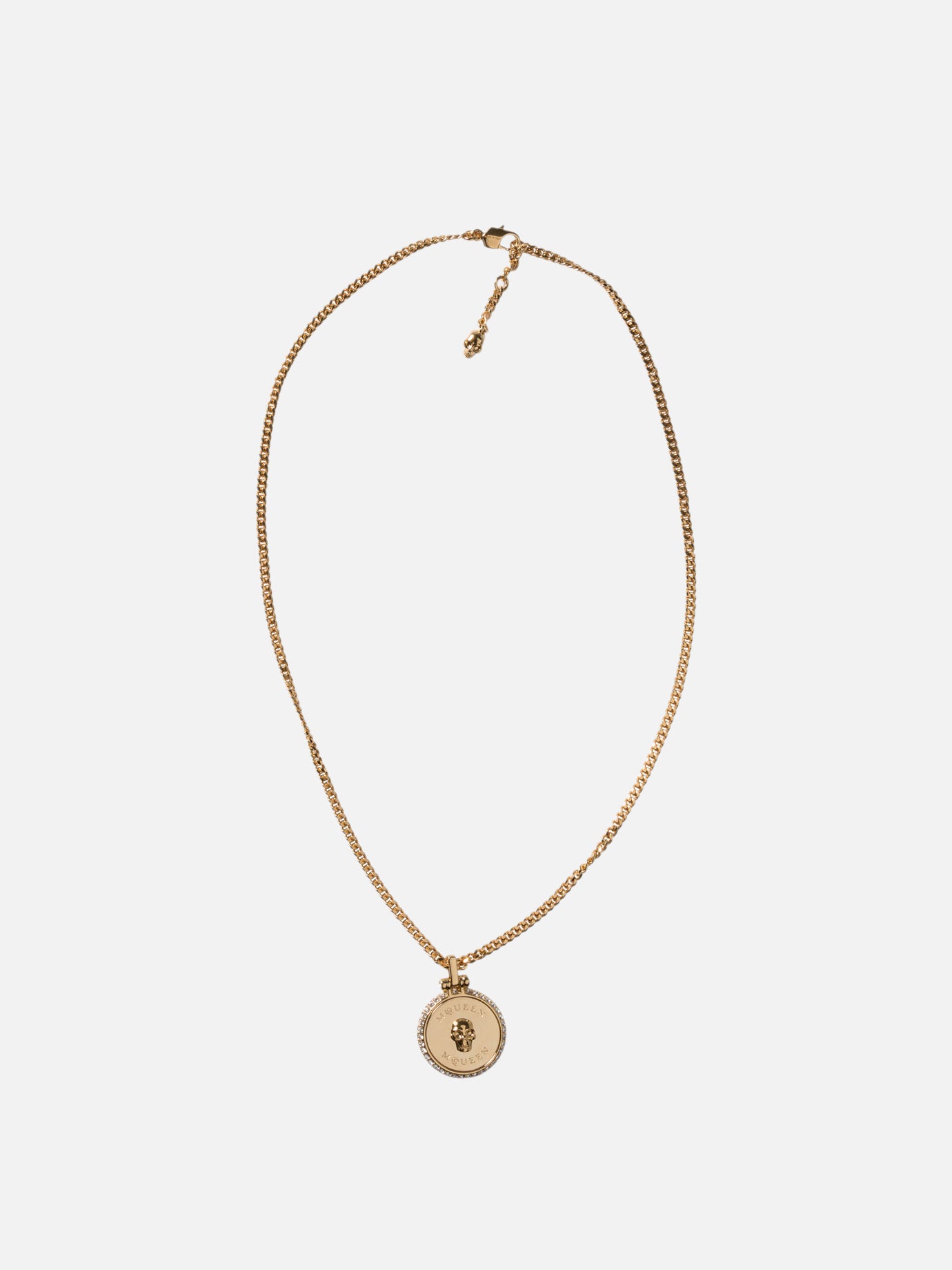 Necklaces 100% brass  Gold - Alexander McQueen Women | PDP | VIETTI Online Store | Zoom-Modal
