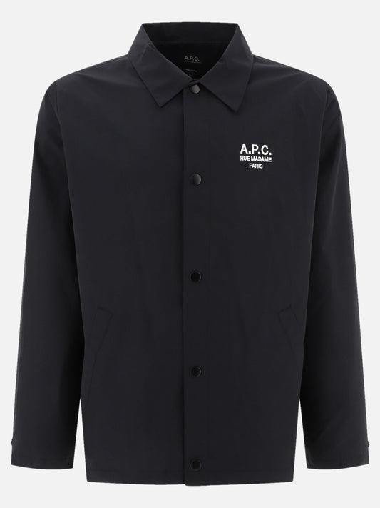 A.P.C. "Regis" overshirt Black