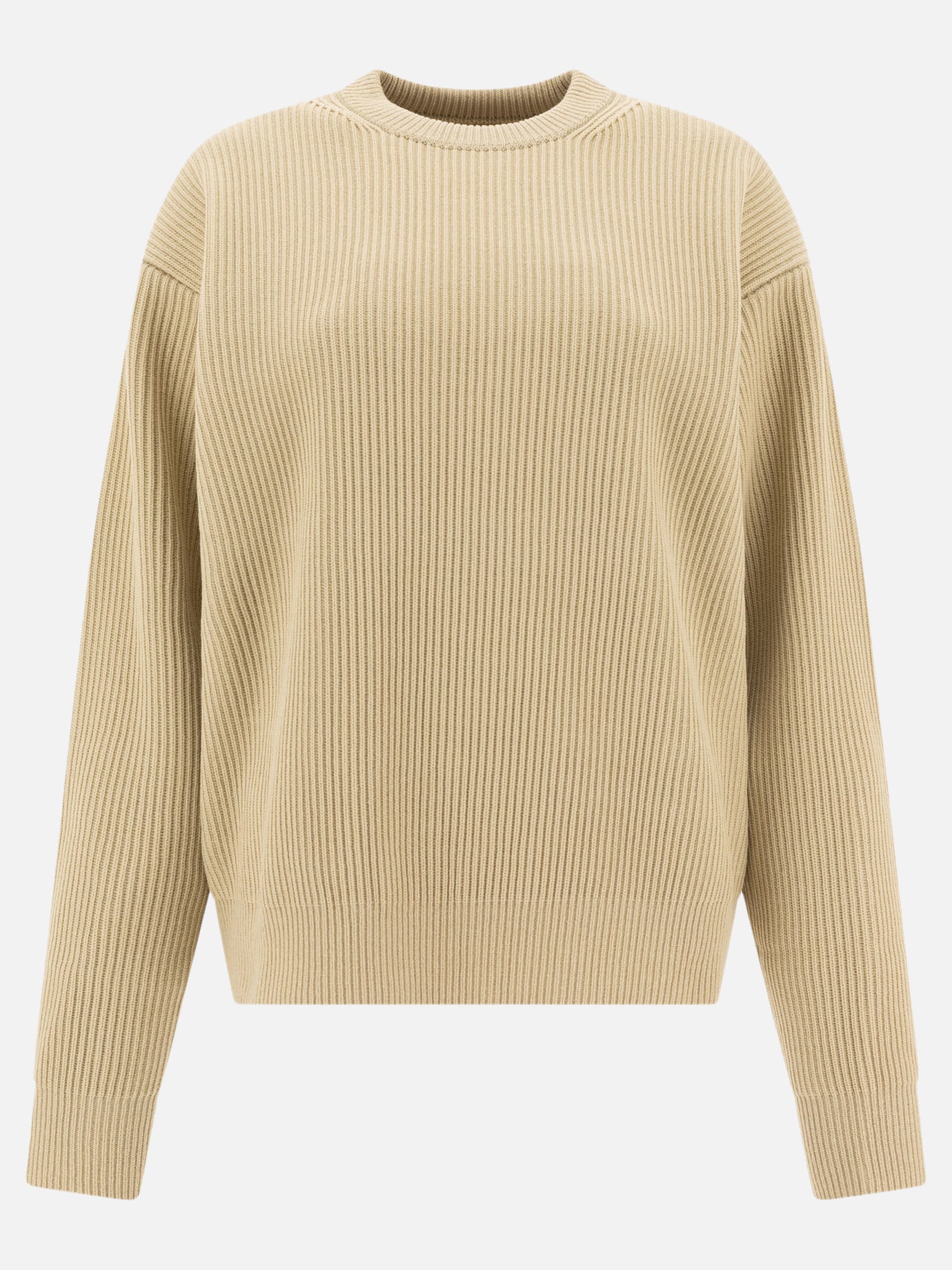 Crewneck sweaters Solid colour  Green - Auralee Women | PDP | VIETTI Online Store | Zoom-Modal
