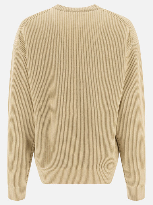 Crewneck sweaters Solid colour  Green - Auralee Women | PDP | VIETTI Online Store | 2
