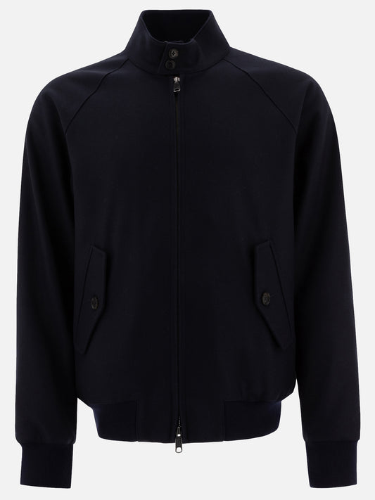 Baracuta "G9 Melton" bomber jacket Blue