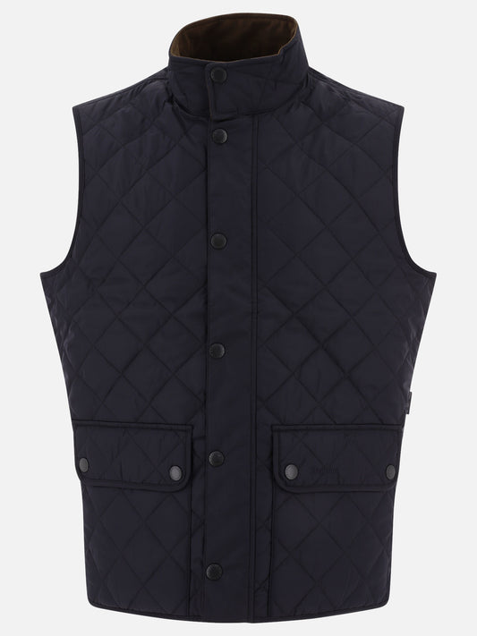 Vest jackets Solid colour  Blue - Barbour Men | PLP | VIETTI Online Store 

