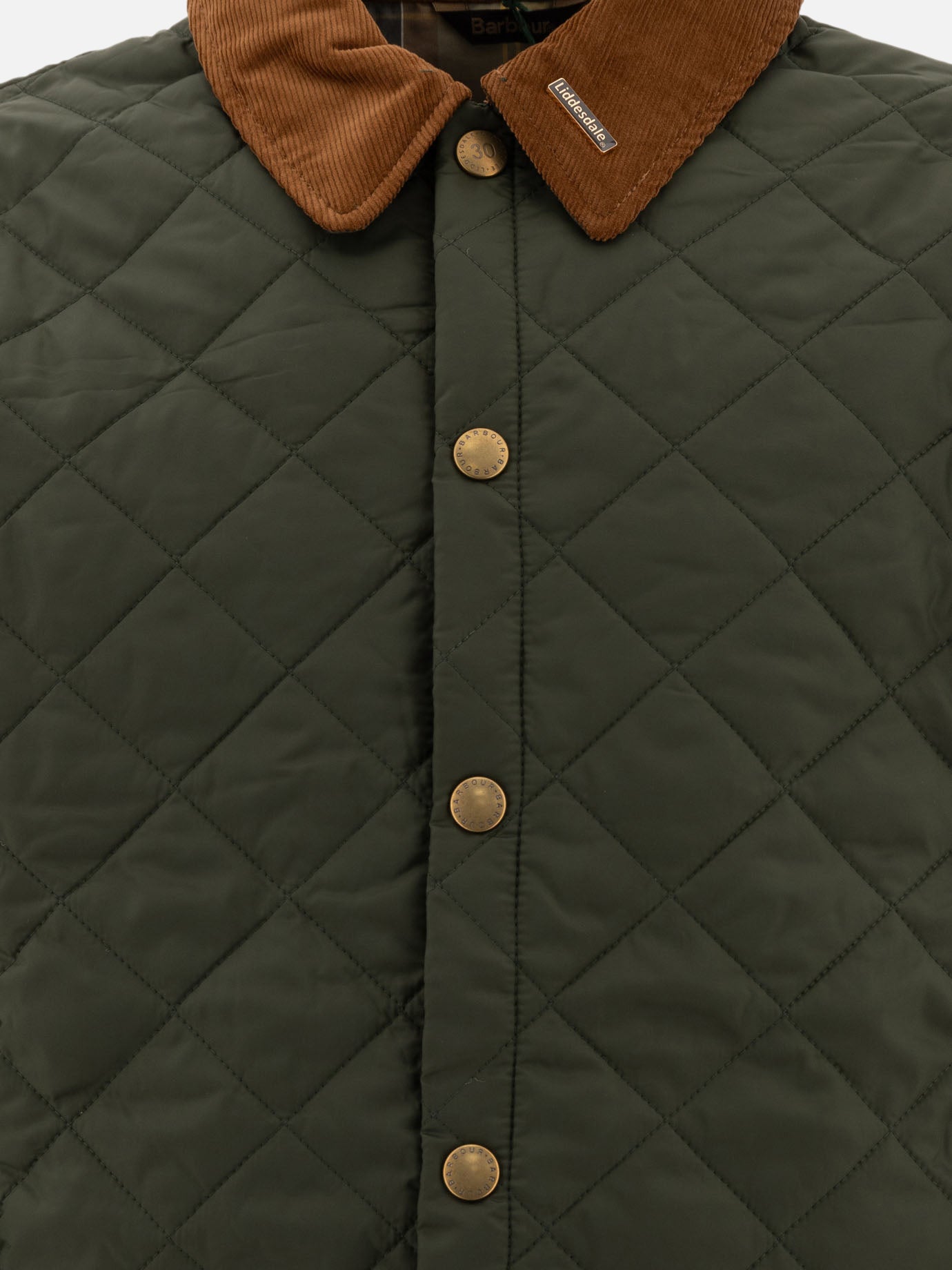 Quilted & Utility Jackets Solid colour  Green - Barbour Men | PDP | VIETTI Online Store | thumbnail_3