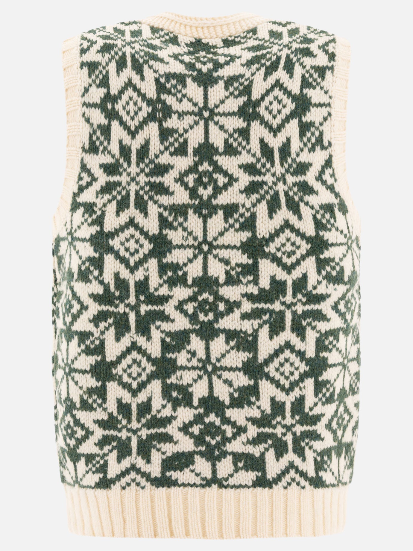 Vests Textured knit  Green - Beams Plus Men | PDP | VIETTI Online Store | Zoom-Modal_2
