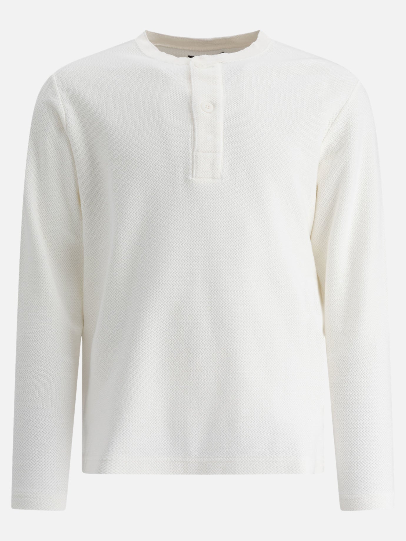 Henley t-shirts Solid colour  White - Beams Plus Men | PDP | VIETTI Online Store | thumbnail