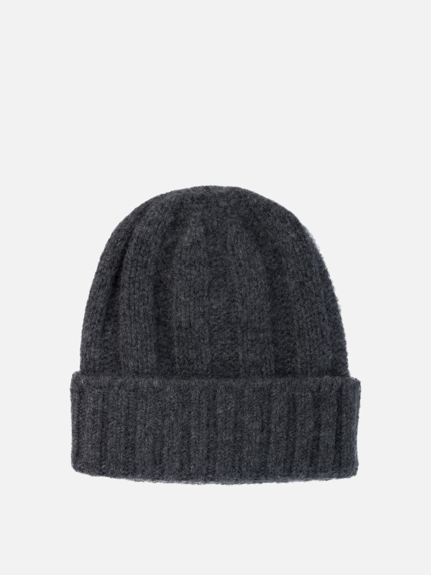 Beams Plus Ribbed cashmere beanie 14893224_UNI Grey thumbnail_2