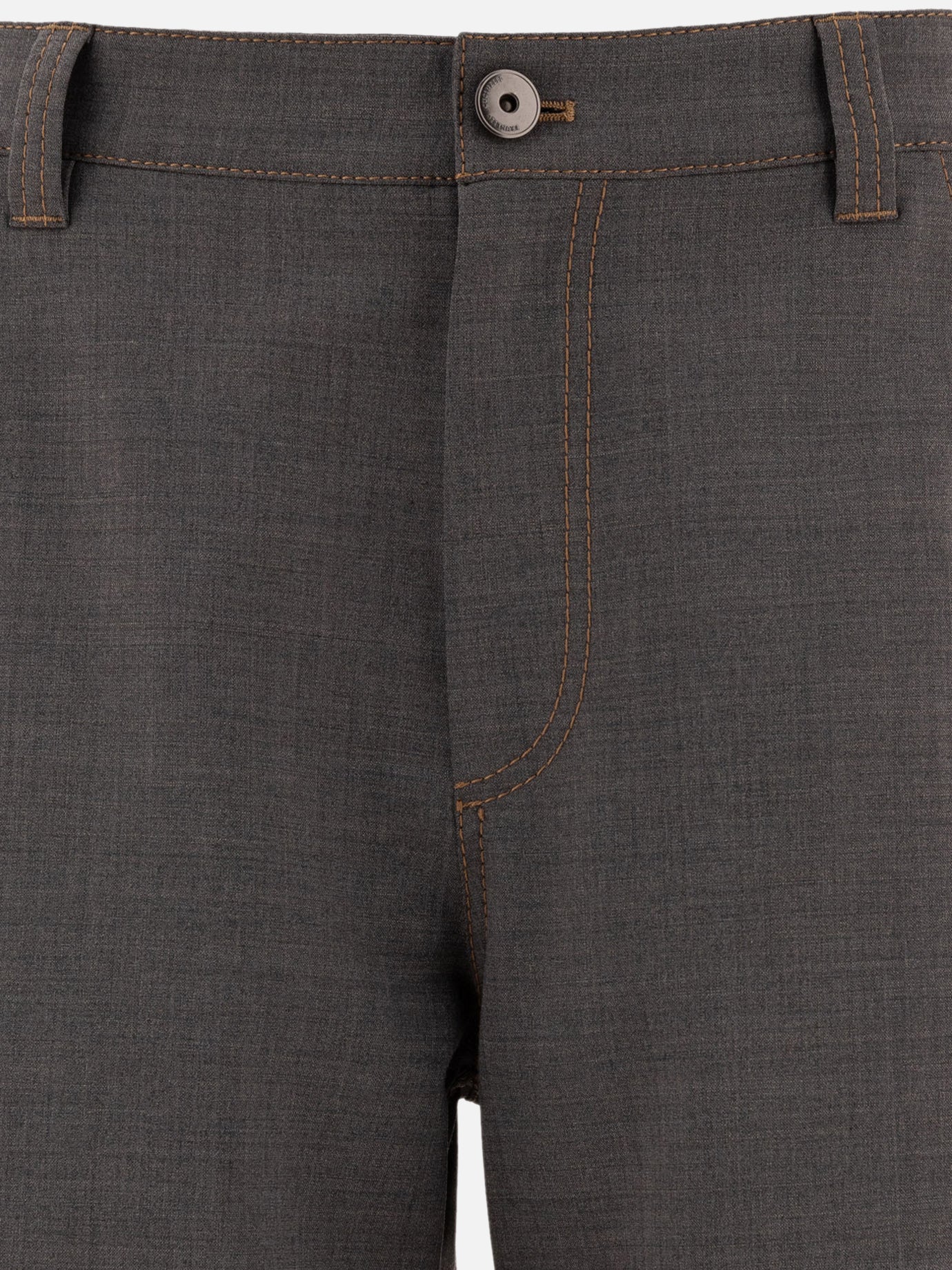 Brunello Cucinelli "Soft Curved" wool trousers Grey