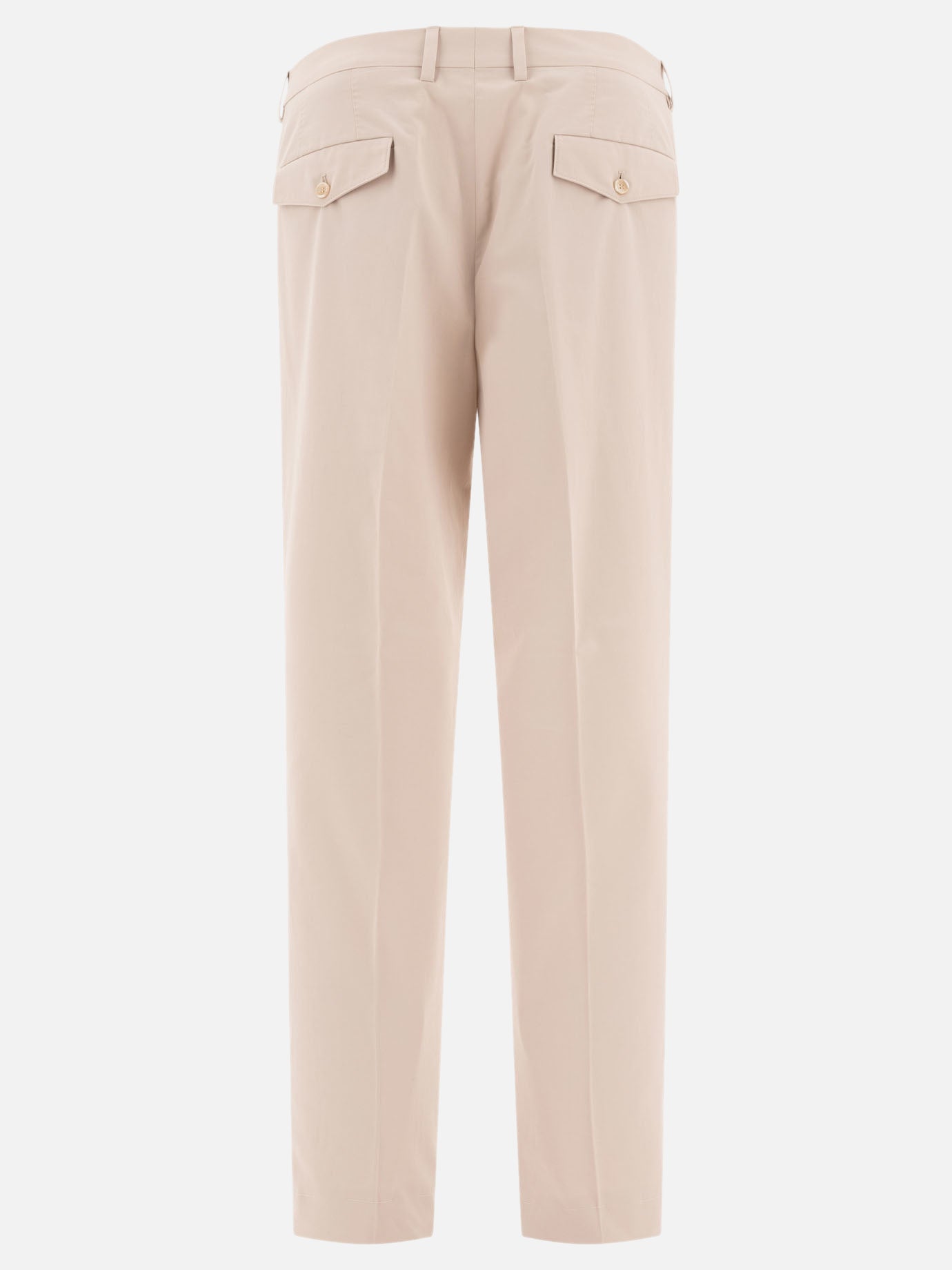 Tailored trousers with pleats