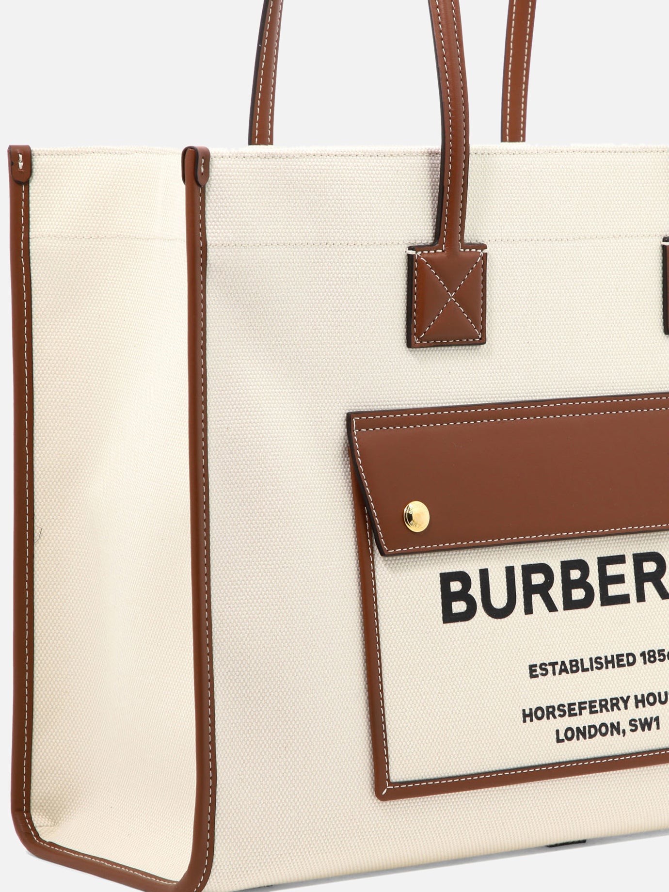 Burberry "Medium Freya" tote bag Beige