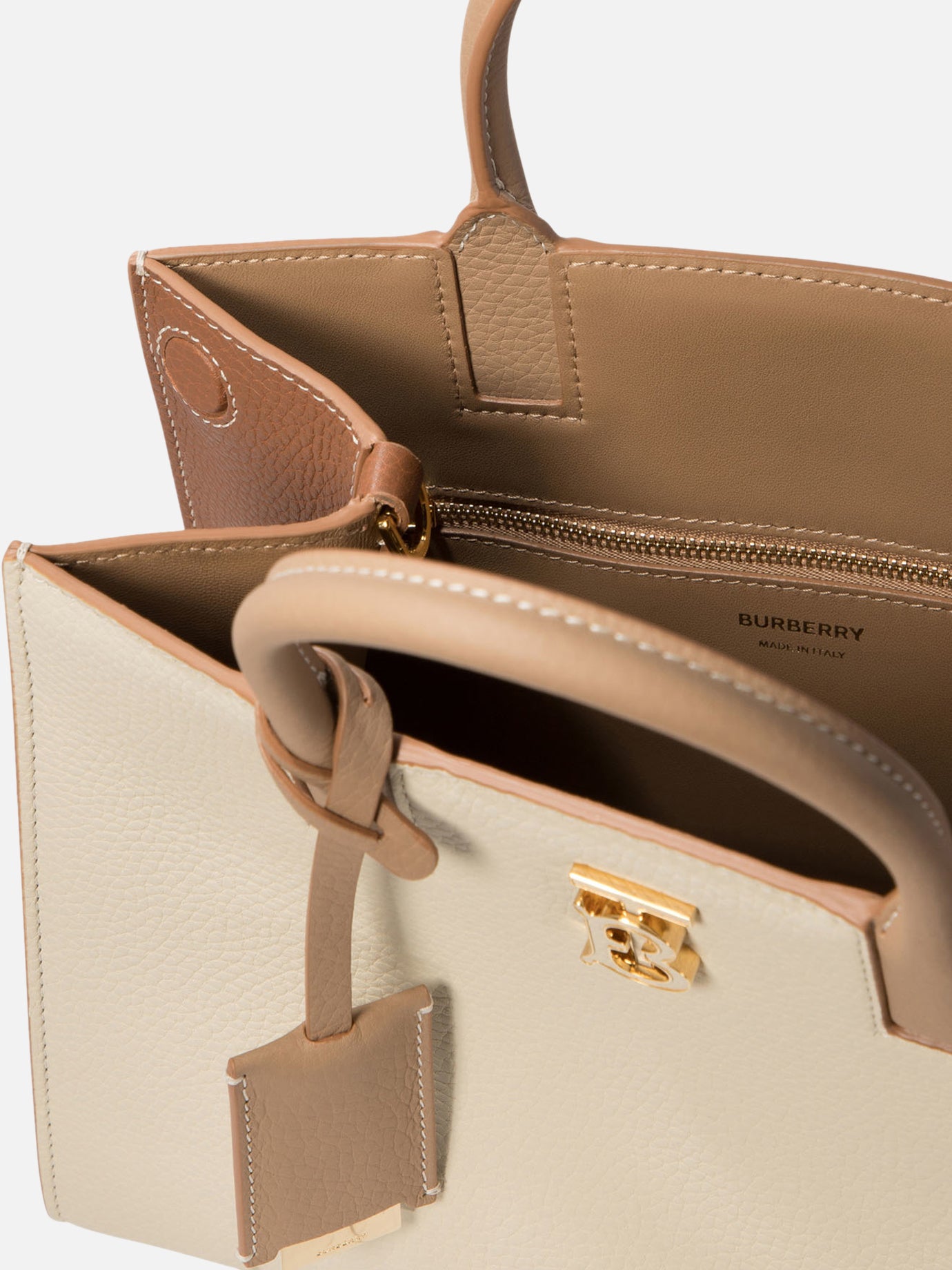 Burberry "Frances" handbag Beige