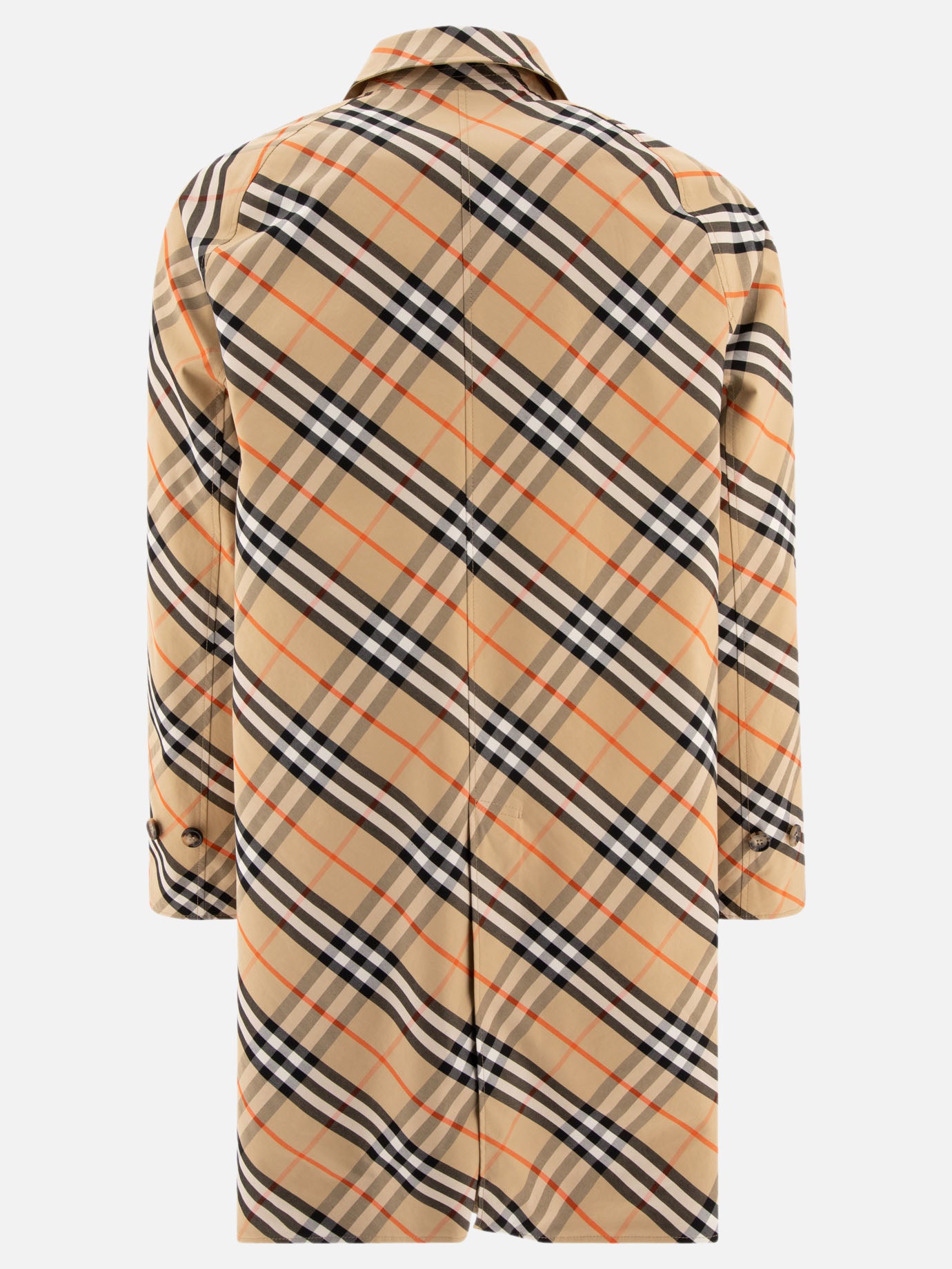 Raincoats & Trench coats Solid colour  Beige - Burberry Men | PDP | VIETTI Online Store | Zoom-Modal_4
