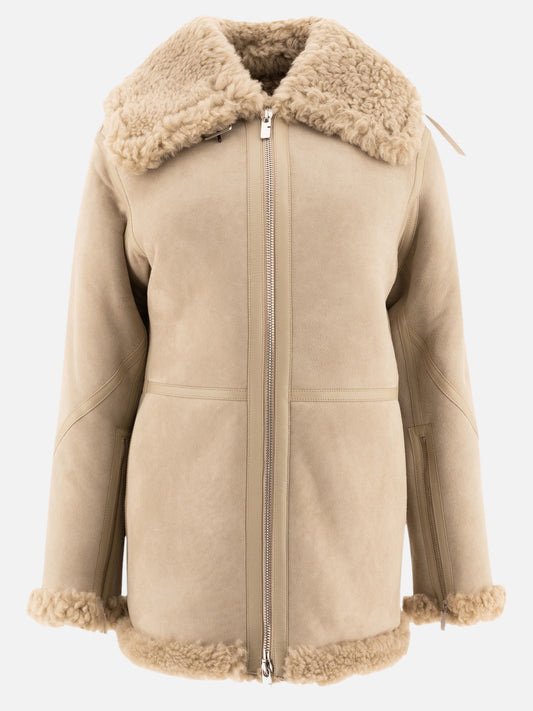 Burberry Shearling jacket Beige