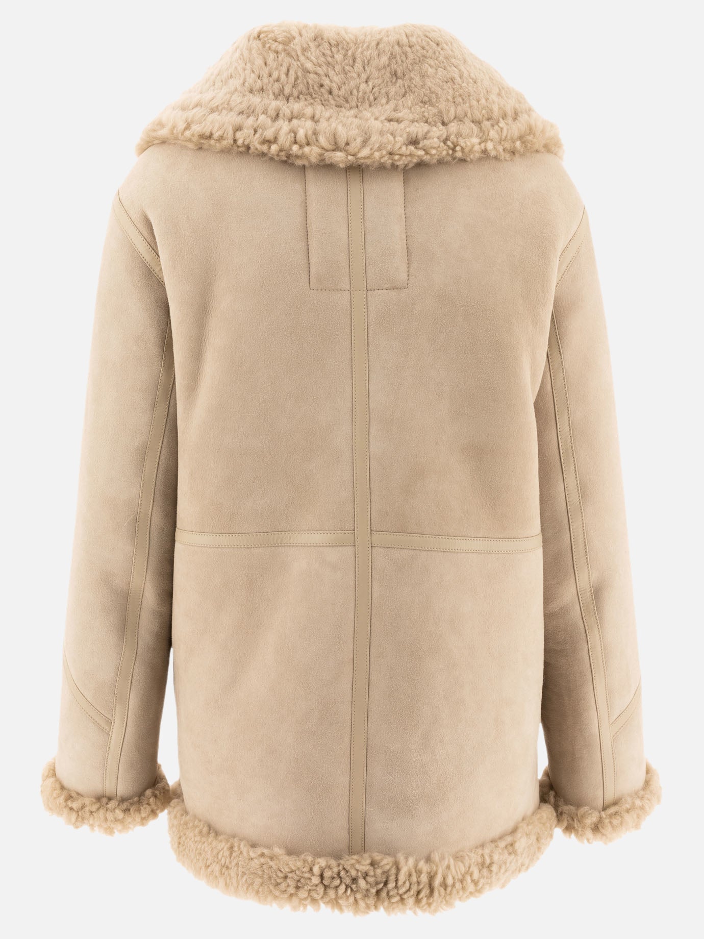 Burberry Shearling jacket Beige