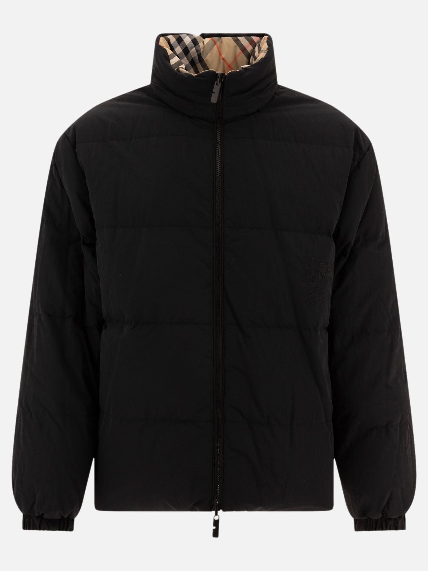 Down jackets Check  Beige - Burberry Men | PDP | VIETTI Online Store | thumbnail_2