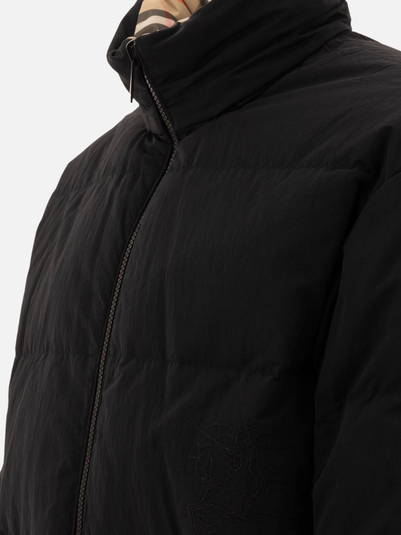 Down jackets Check  Beige - Burberry Men | PDP | VIETTI Online Store | thumbnail_6