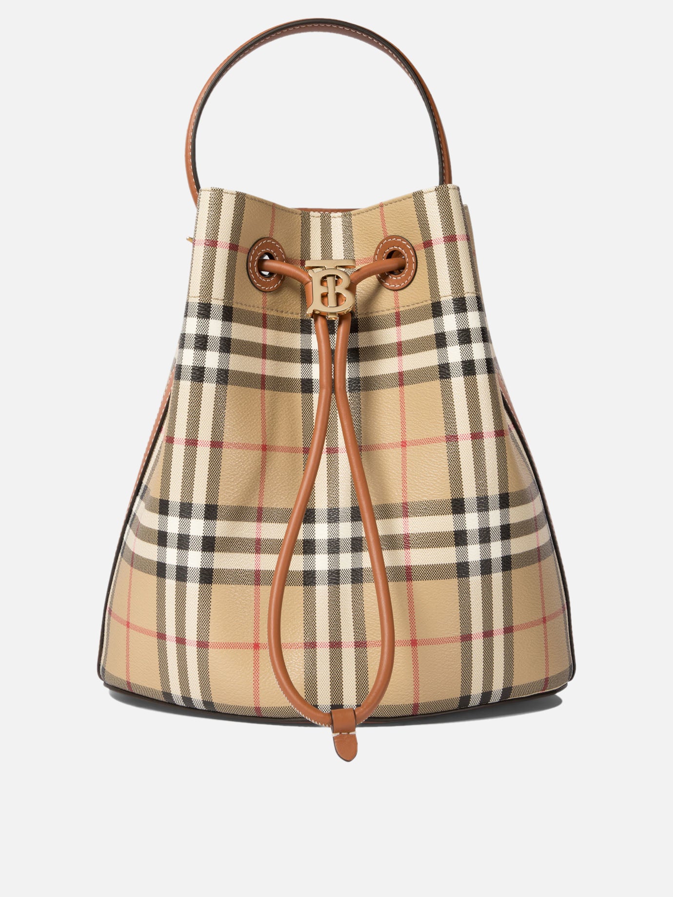 Burberry "TB Small" bucket bag Beige