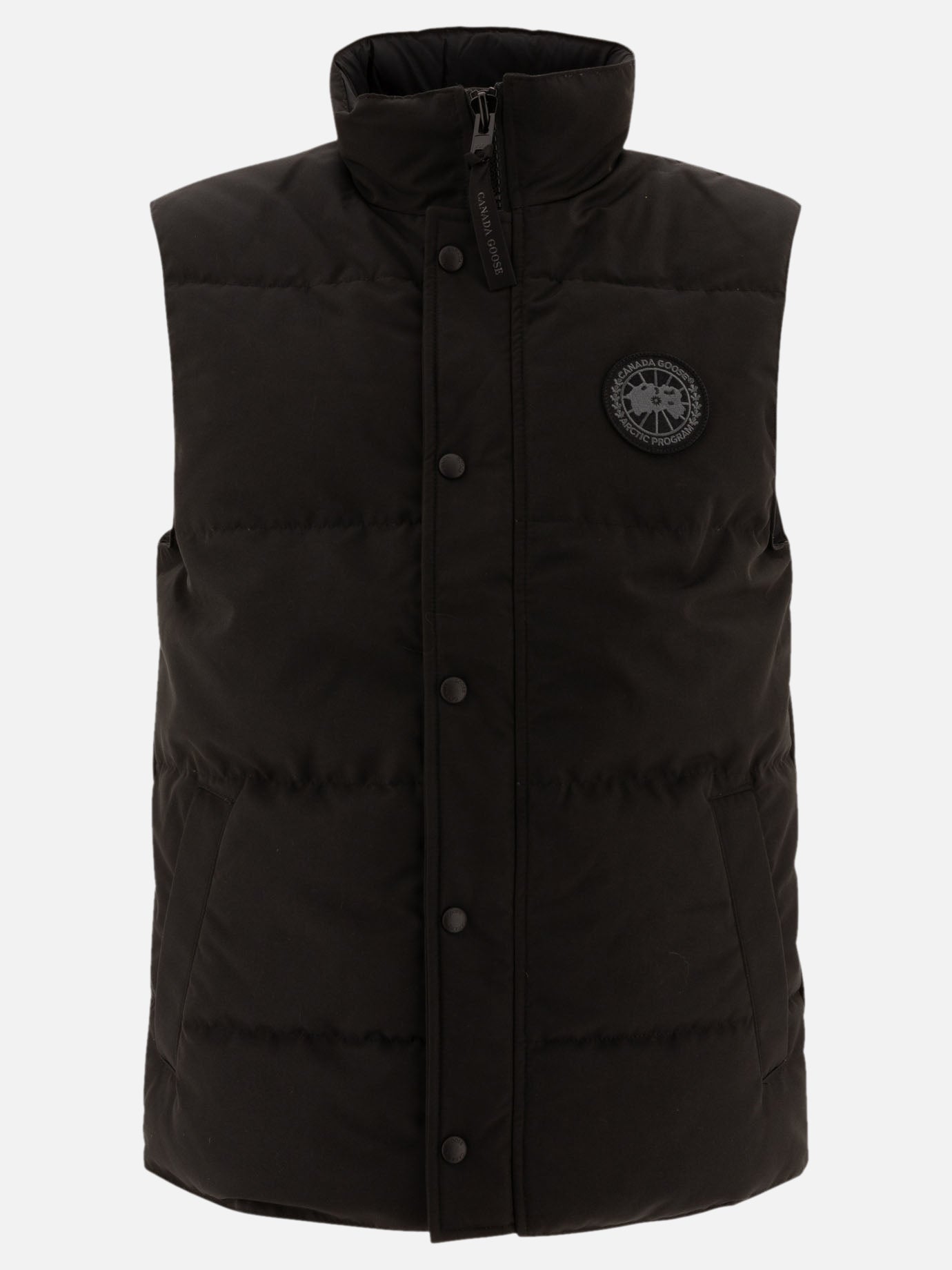 Vest jackets Solid colour  Black - Canada Goose Men | PDP | VIETTI Online Store | Zoom-Modal
