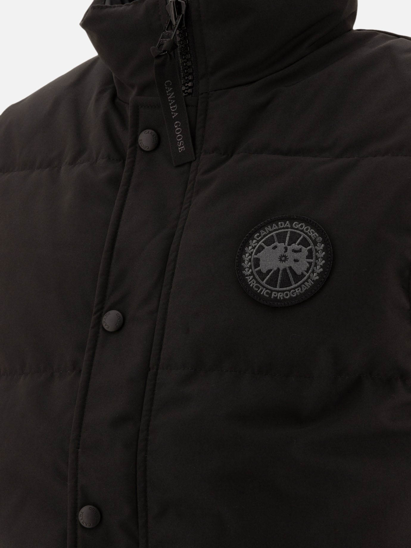 Vest jackets Solid colour  Black - Canada Goose Men | PDP | VIETTI Online Store | thumbnail_3