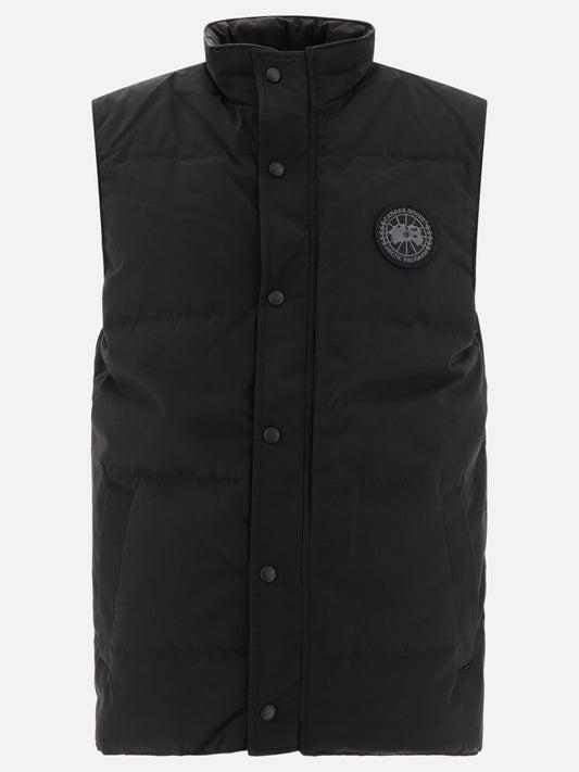 Vest jackets Solid colour  Blue - Canada Goose Men | PLP | VIETTI Online Store 
