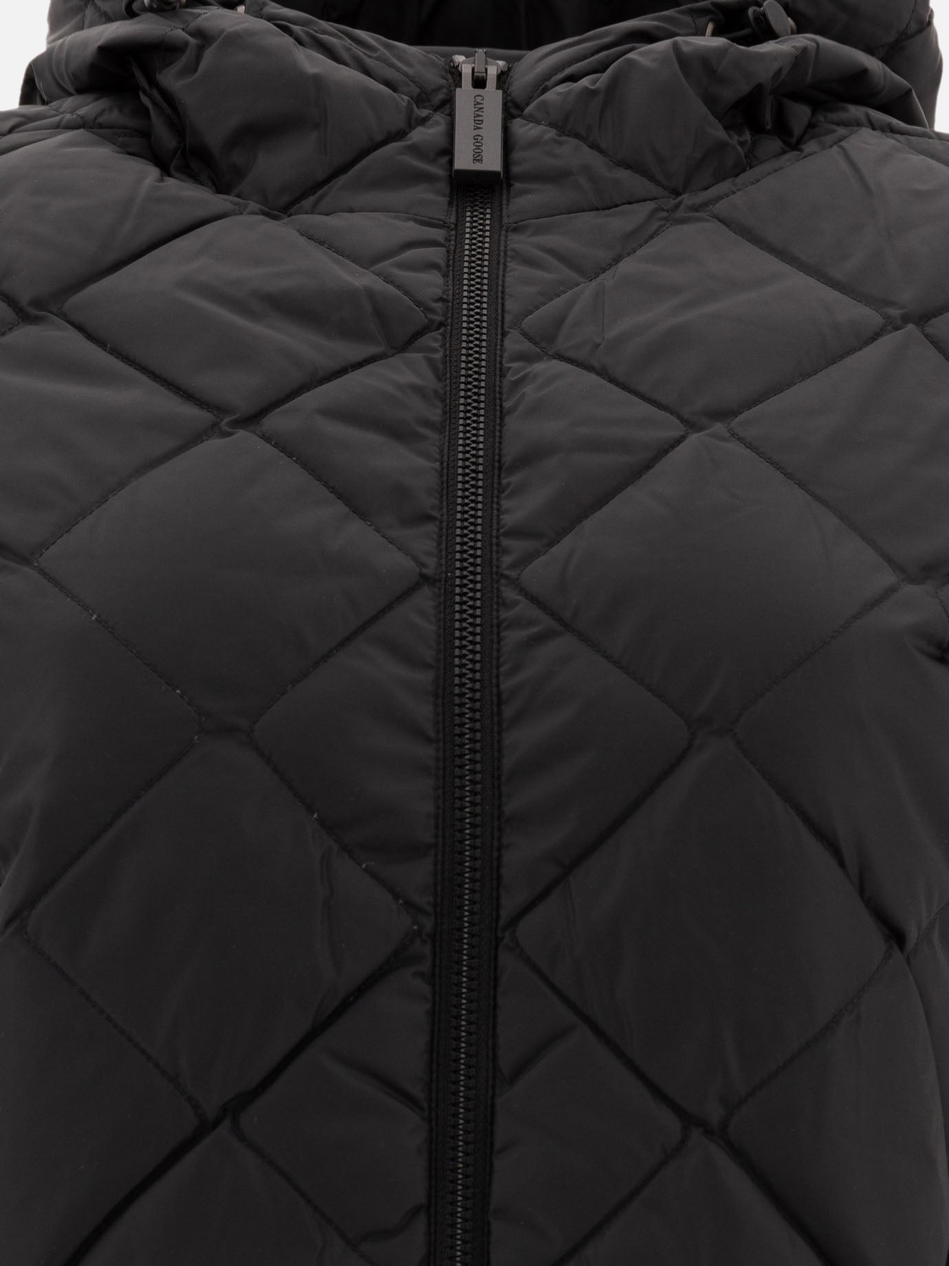 Canada Goose "HyBridge® Quilted Knit" down jacket Black