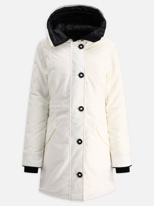 Parkas Solid colour  White - Canada Goose Women | PLP | VIETTI Online Store 
