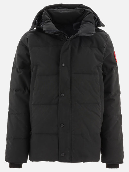 Parkas Solid colour  Black - Canada Goose Men | PLP | VIETTI Online Store 
