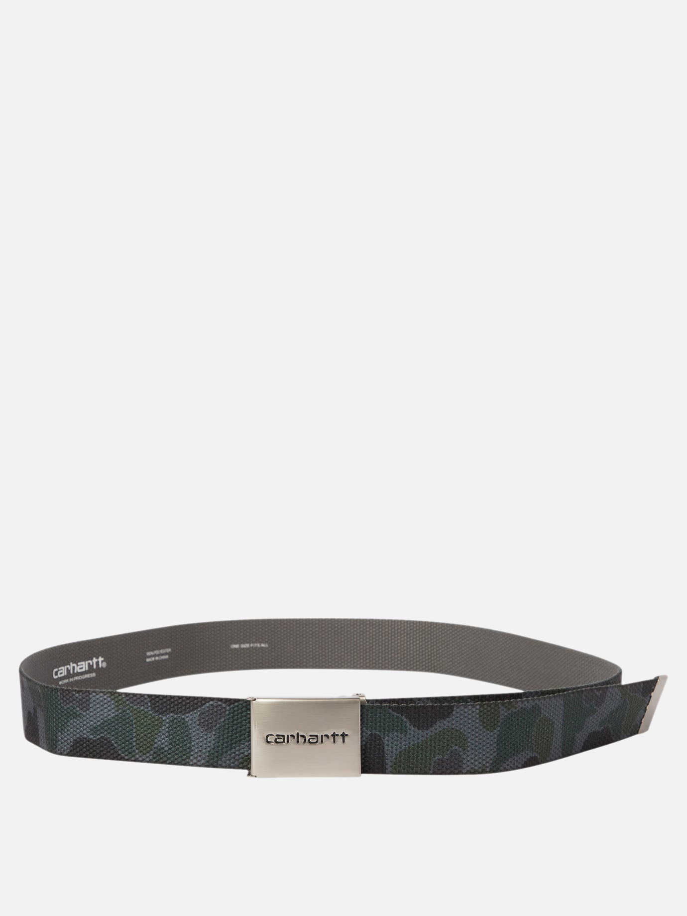 Carhartt WIP "Clip Chrome" belt Grey