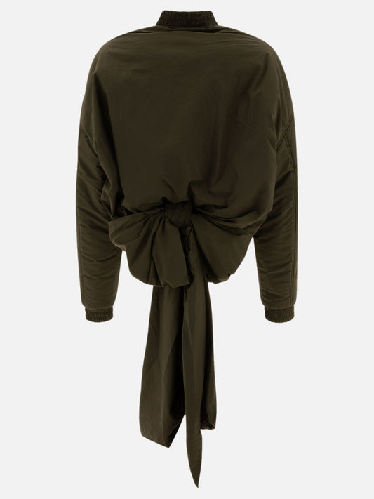 Bomber jackets Solid colour  Green - Cecilie Bahnsen Women | PLP | VIETTI Online Store | 2
