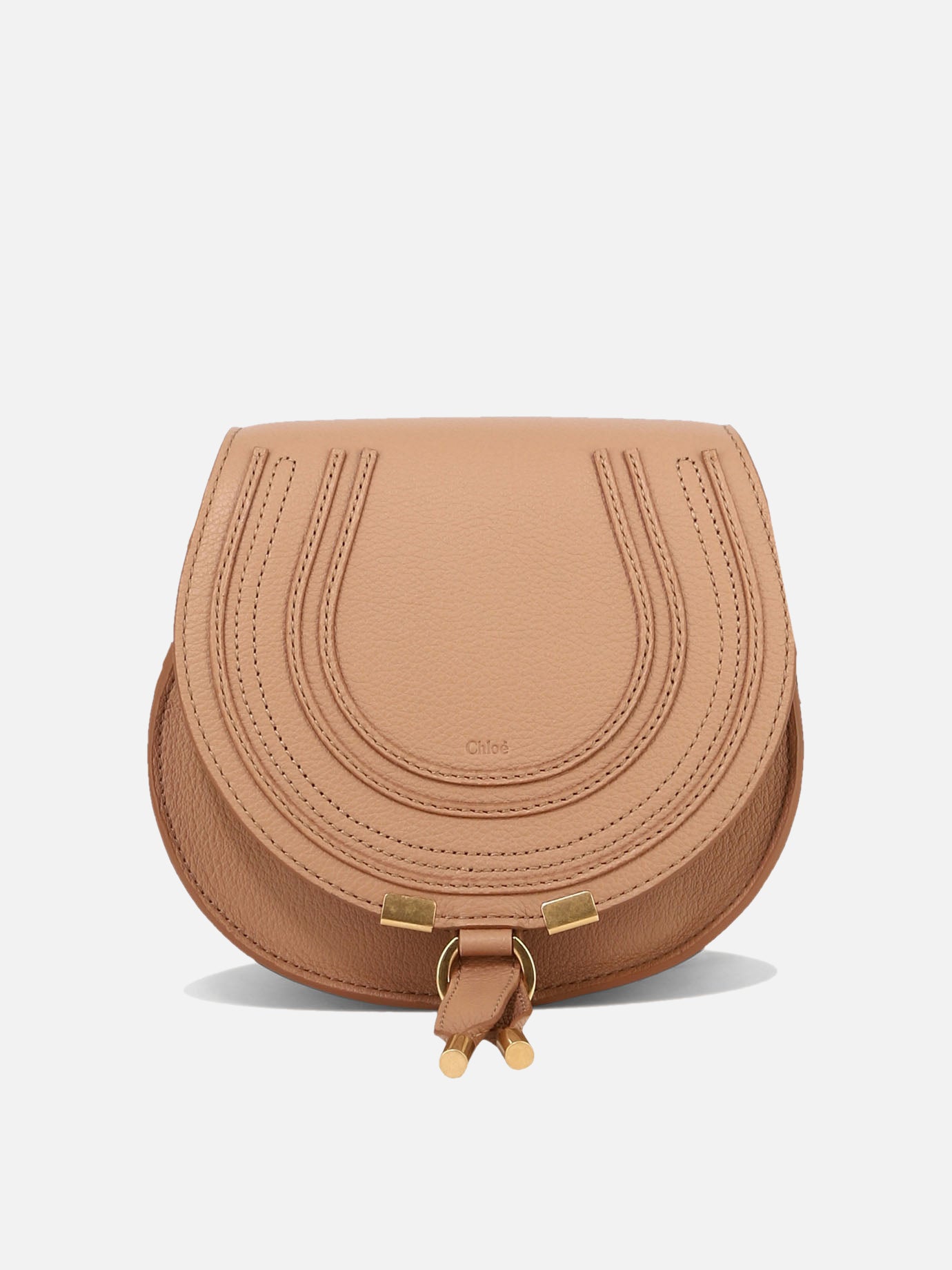 Chloé "Marcie Small" crossbody bag Beige