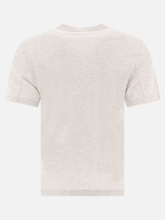 Crewneck t-shirts Solid colour  Grey - Brunello Cucinelli Women | PDP | VIETTI Online Store | 2
