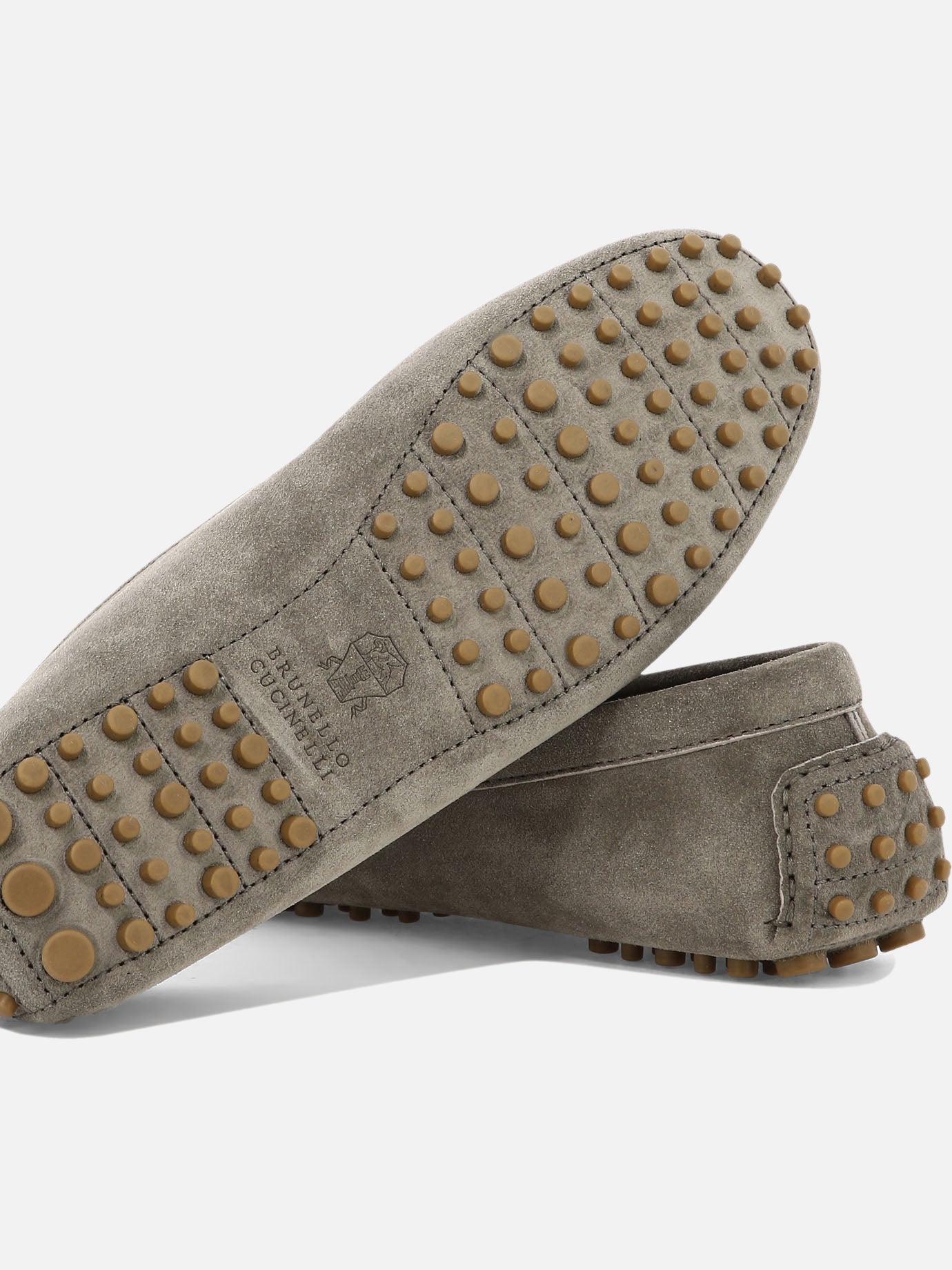 Loafers 100% suede - 100% rubber  Brown - Brunello Cucinelli Women | PDP | VIETTI Online Store | thumbnail_5