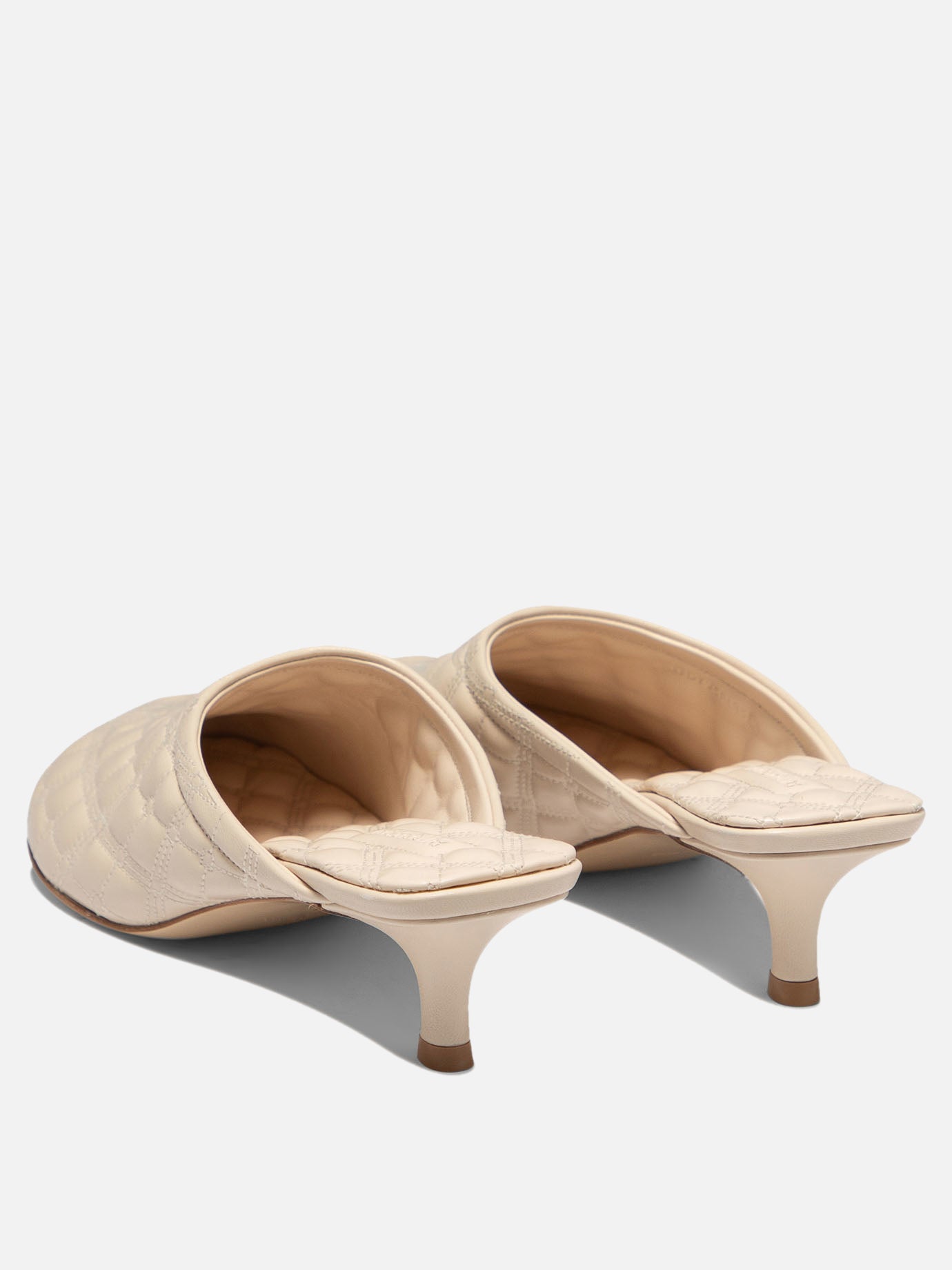 Mules 75% calf leather 25% polyester - 100% leather  Beige - Burberry Women | PDP | VIETTI Online Store | Zoom-Modal_4
