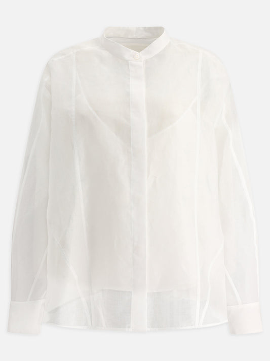 Casual shirts Solid colour  White - Jil Sander Women | PLP | VIETTI Online Store 
