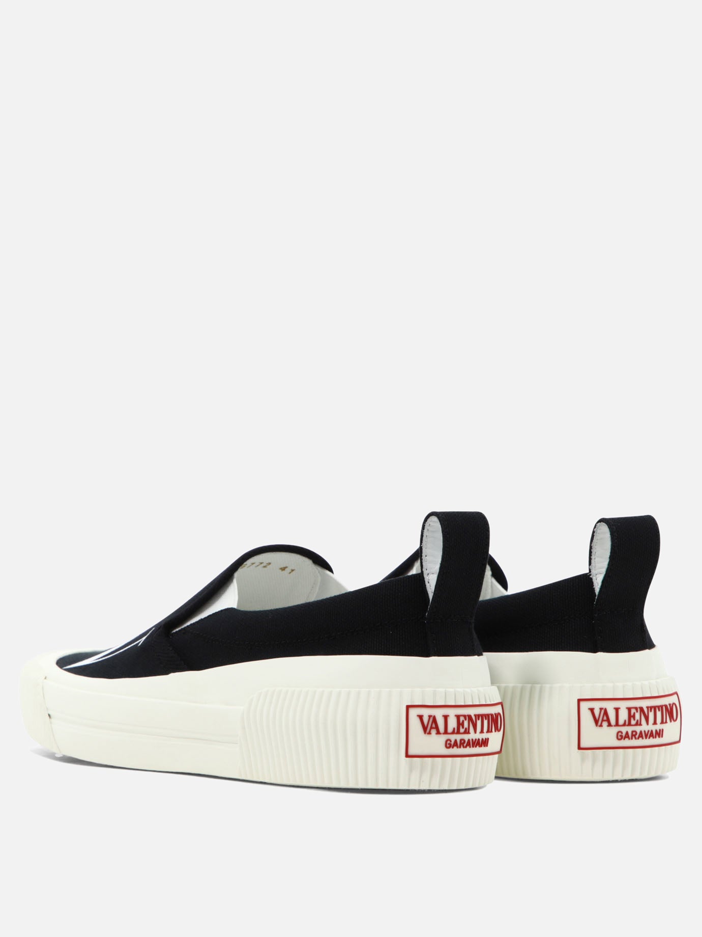 Low top sneakers 100% cotone - 100% gomma  Black - Valentino Garavani Men | PDP | VIETTI Online Store | Zoom-Modal_4
