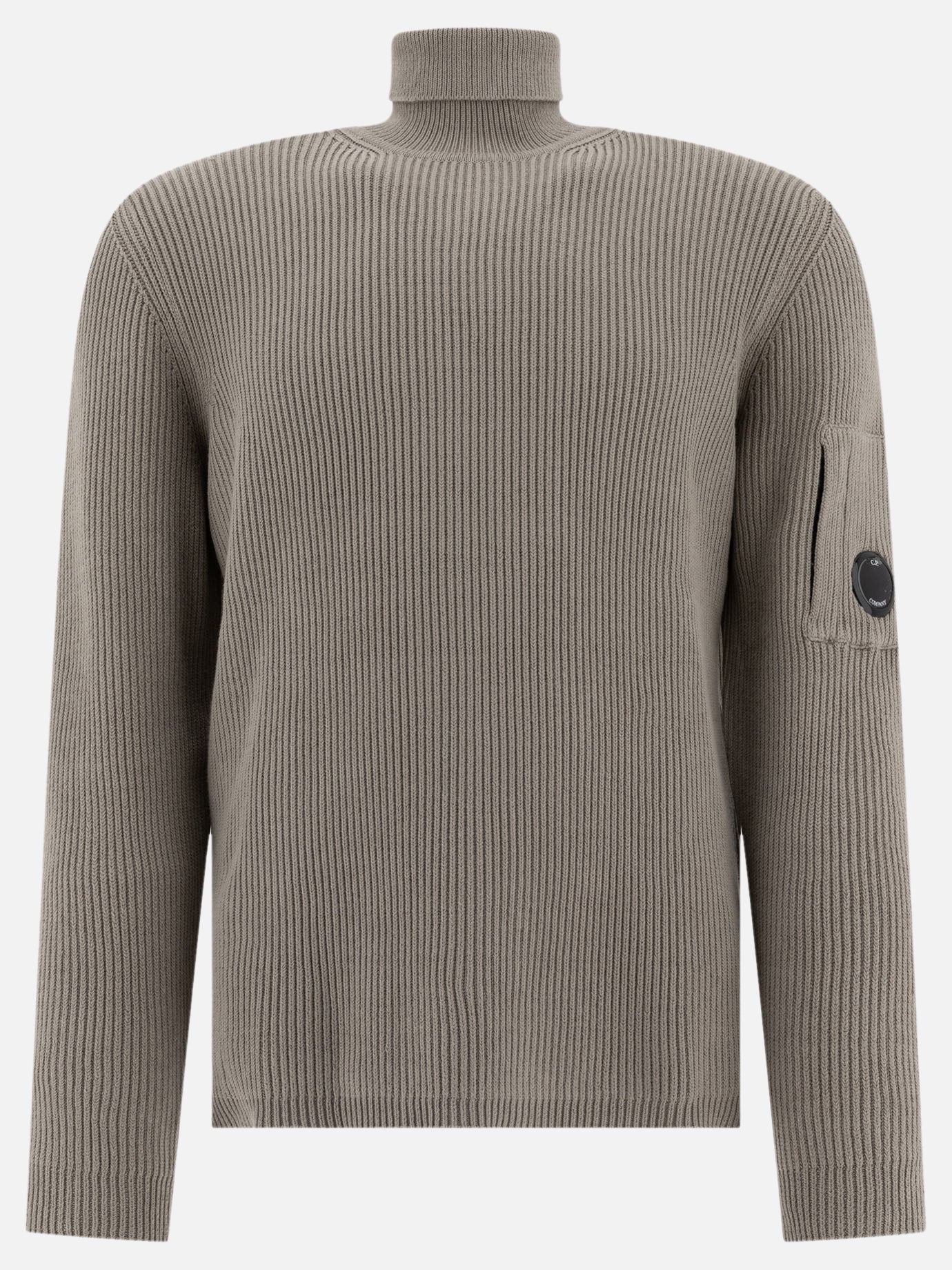 C.P. Company "Full Rib" turtleneck sweater Beige