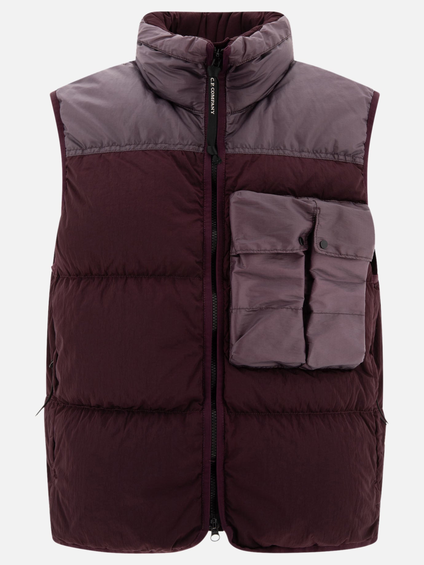 Vest jackets Solid colour  Bordeaux - C.P. Company Men | PDP | VIETTI Online Store | Zoom-Modal

