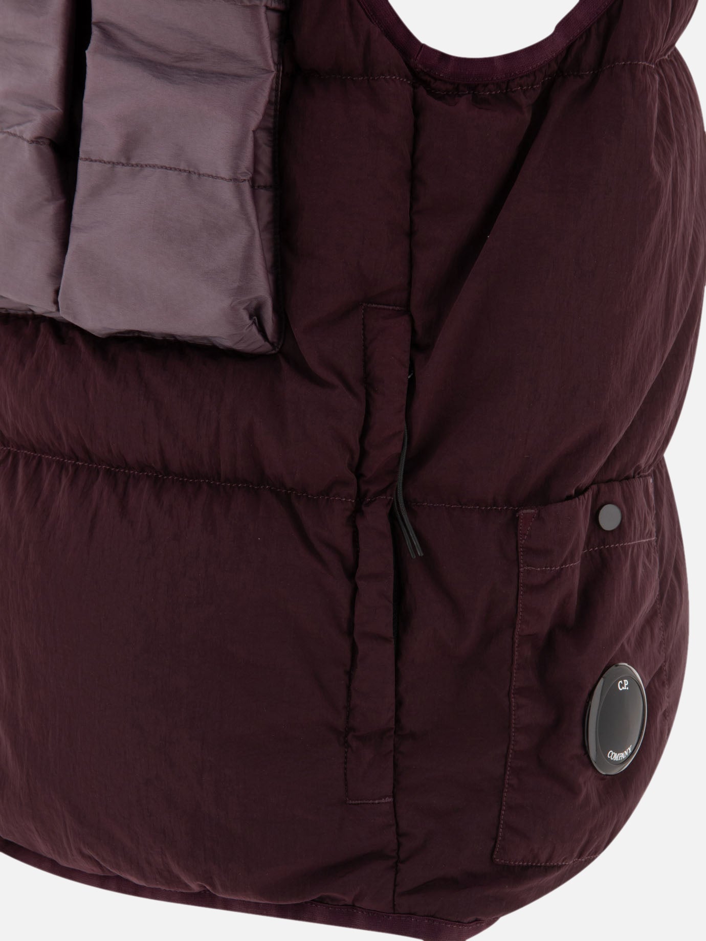 Vest jackets Solid colour  Bordeaux - C.P. Company Men | PDP | VIETTI Online Store | thumbnail_4
