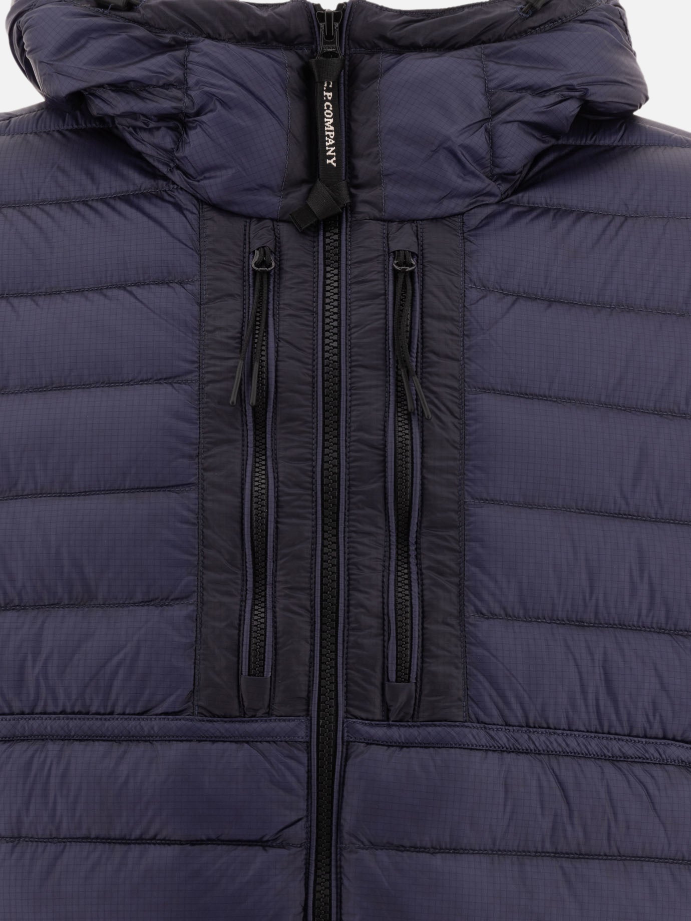 Down jackets Solid colour  Blue - C.P. Company Men | PDP | VIETTI Online Store | Zoom-Modal_3
