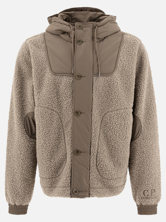 Fleece jackets Solid colour  Green - C.P. Company Men | PLP | VIETTI Online Store 
