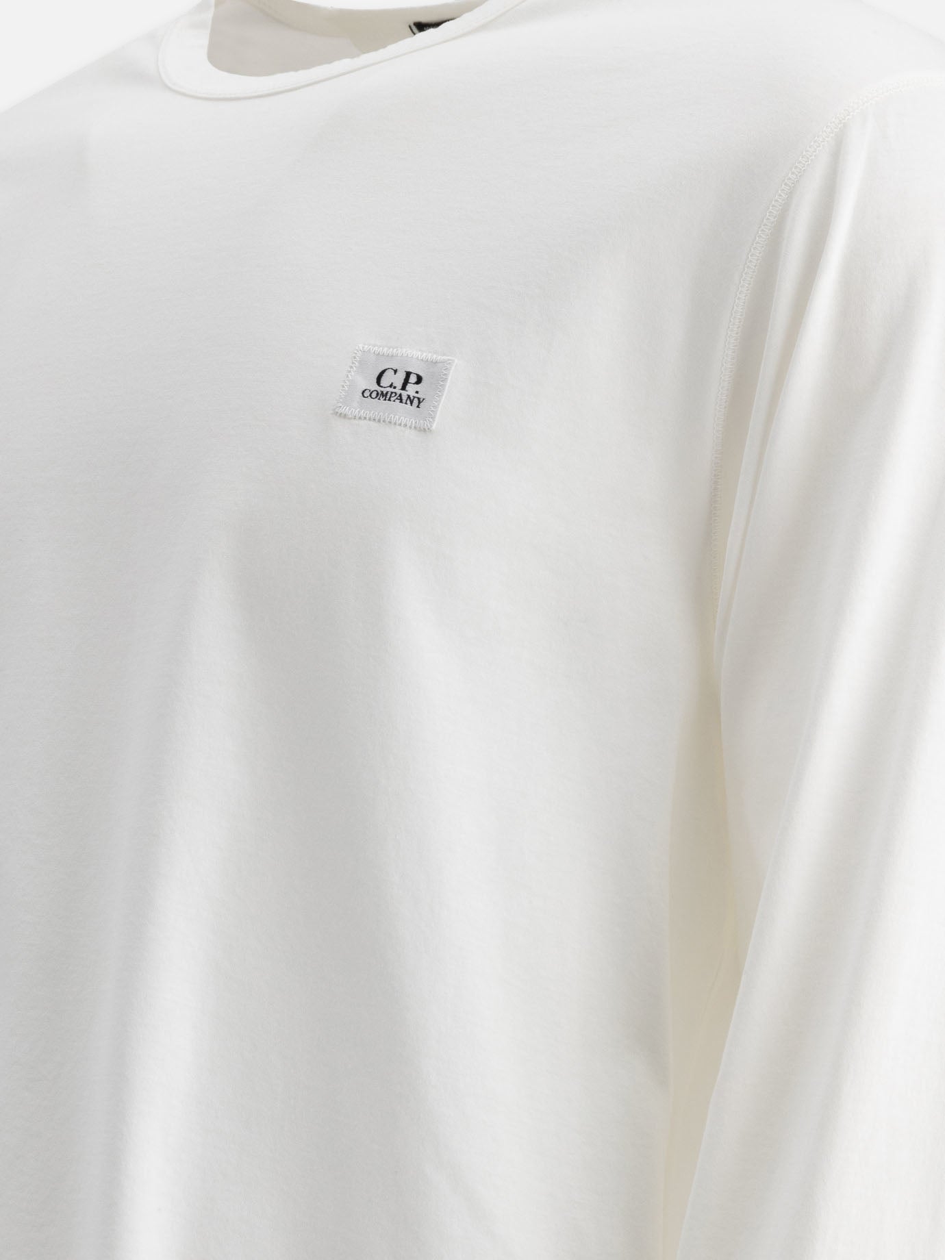 C.P. Company "Mercerized 70/2 Jersey Gasato" t-shirt White