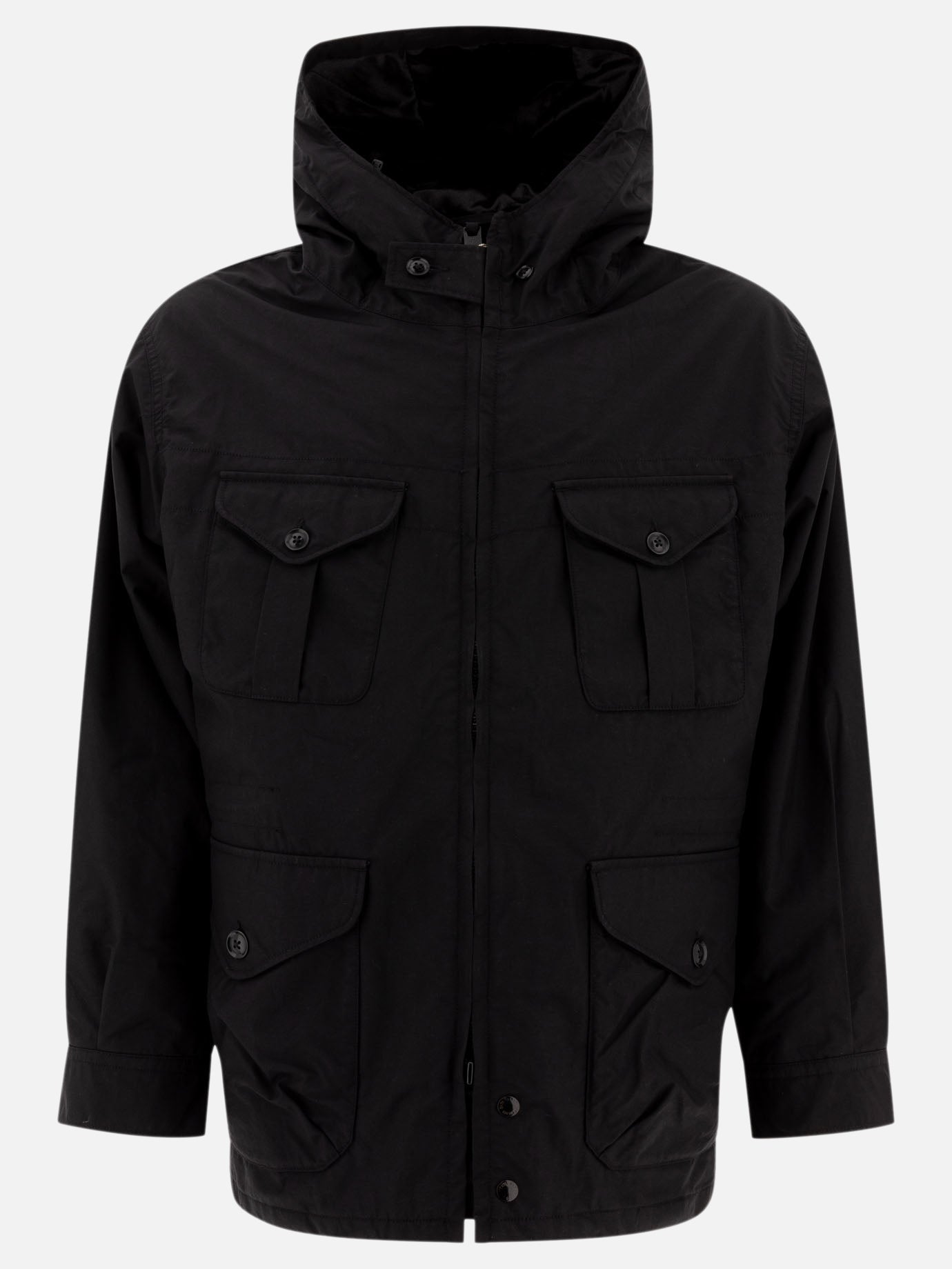 Parkas Solid colour  Black - Engineered Garments Men | PDP | VIETTI Online Store | Zoom-Modal
