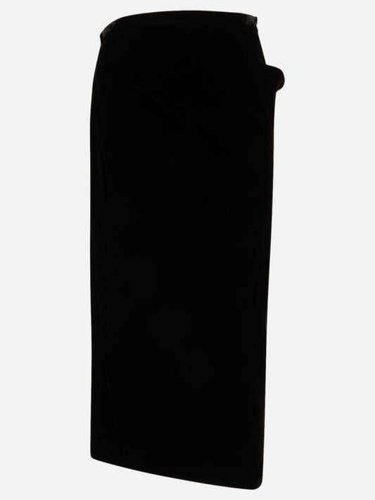 Etro Velvet skirt Black