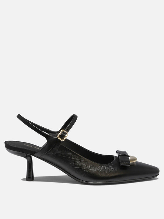 Ferragamo "Ophelia" slingbacks Black