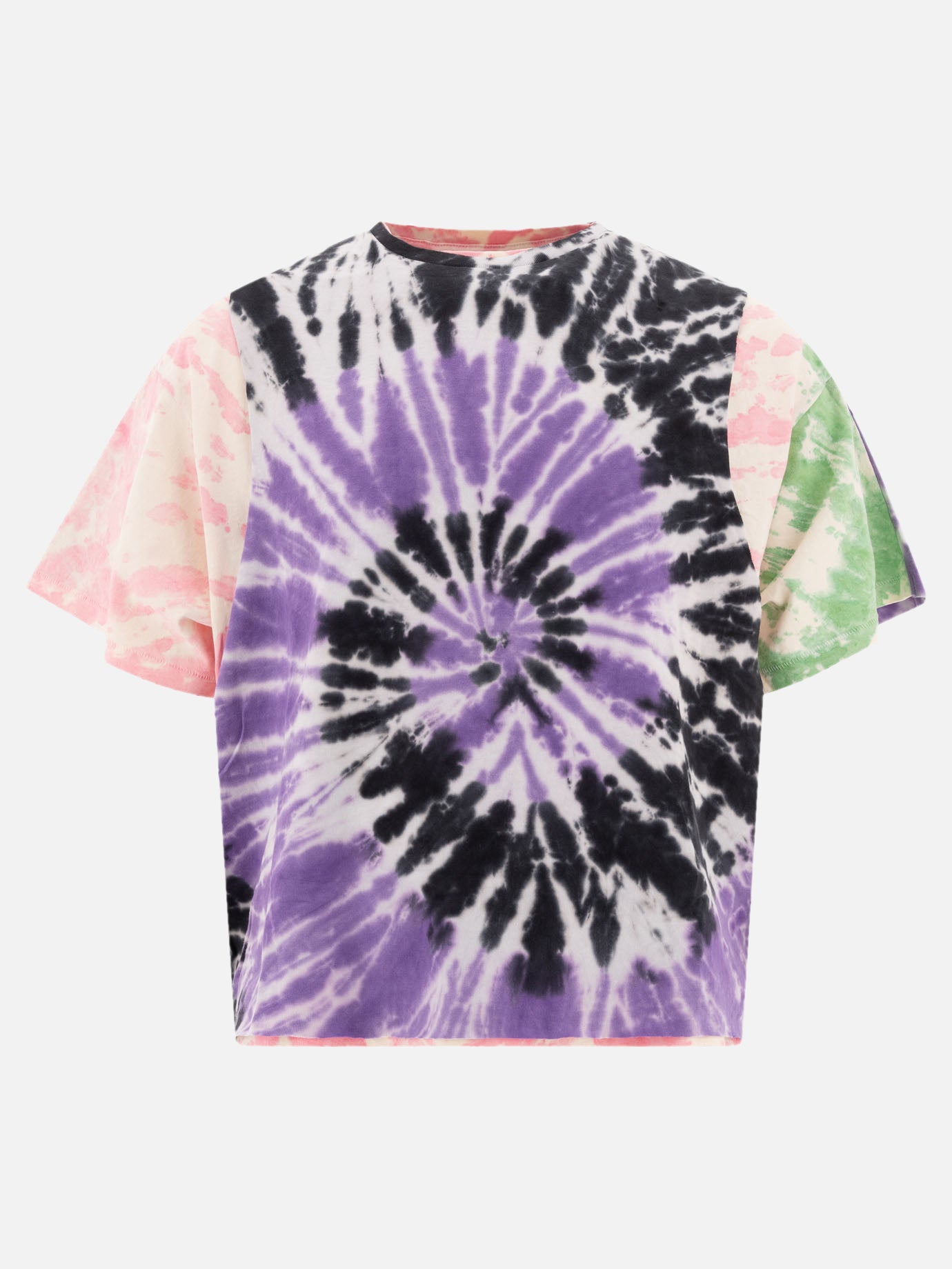 Crewneck t-shirts Tie-dye  Purple - Gallery Dept. Men | PDP | VIETTI Online Store | thumbnail