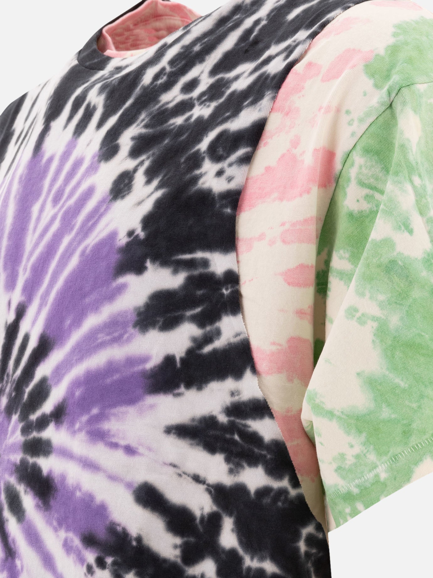 Crewneck t-shirts Tie-dye  Purple - Gallery Dept. Men | PDP | VIETTI Online Store | thumbnail_4