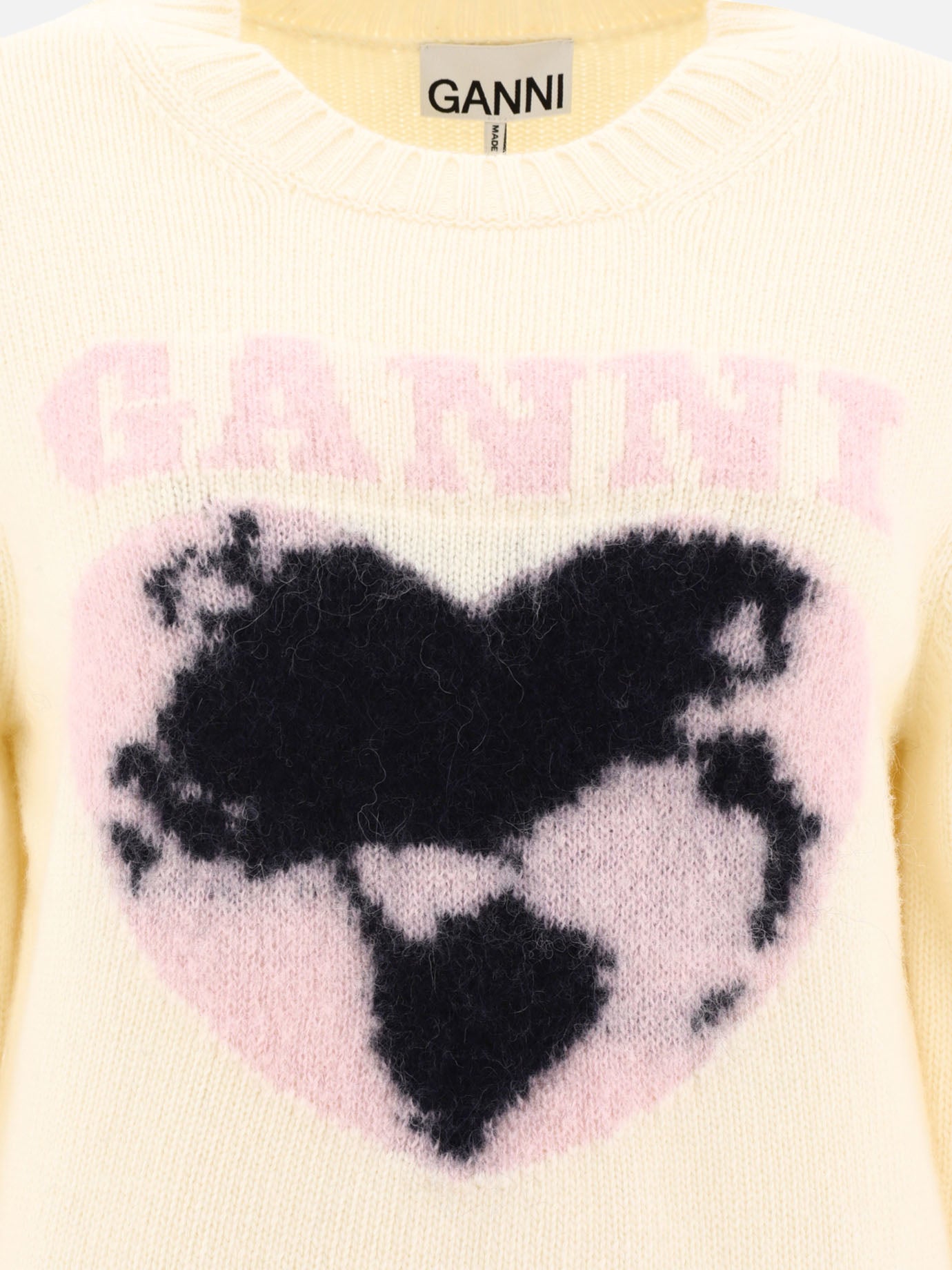 Ganni "Ganni Love" sweater White