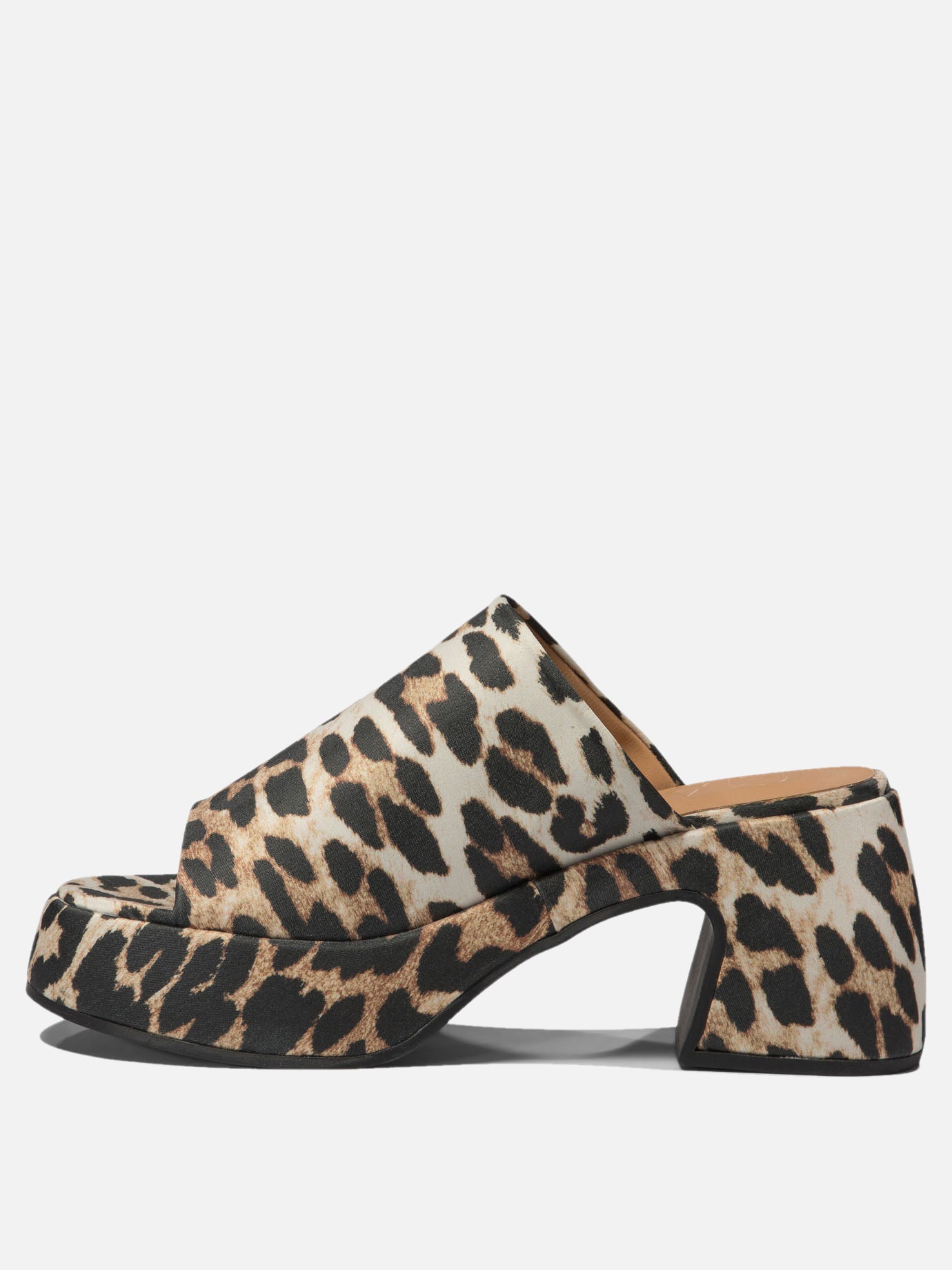 Leopard sandals